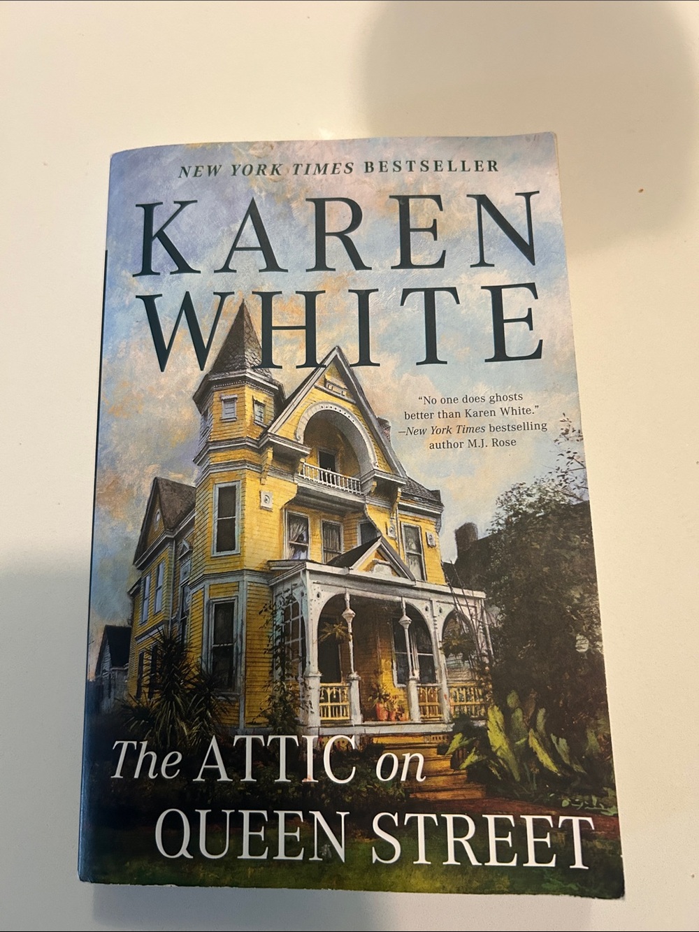 The Attic on Queen Street - Yellow Paperback Book